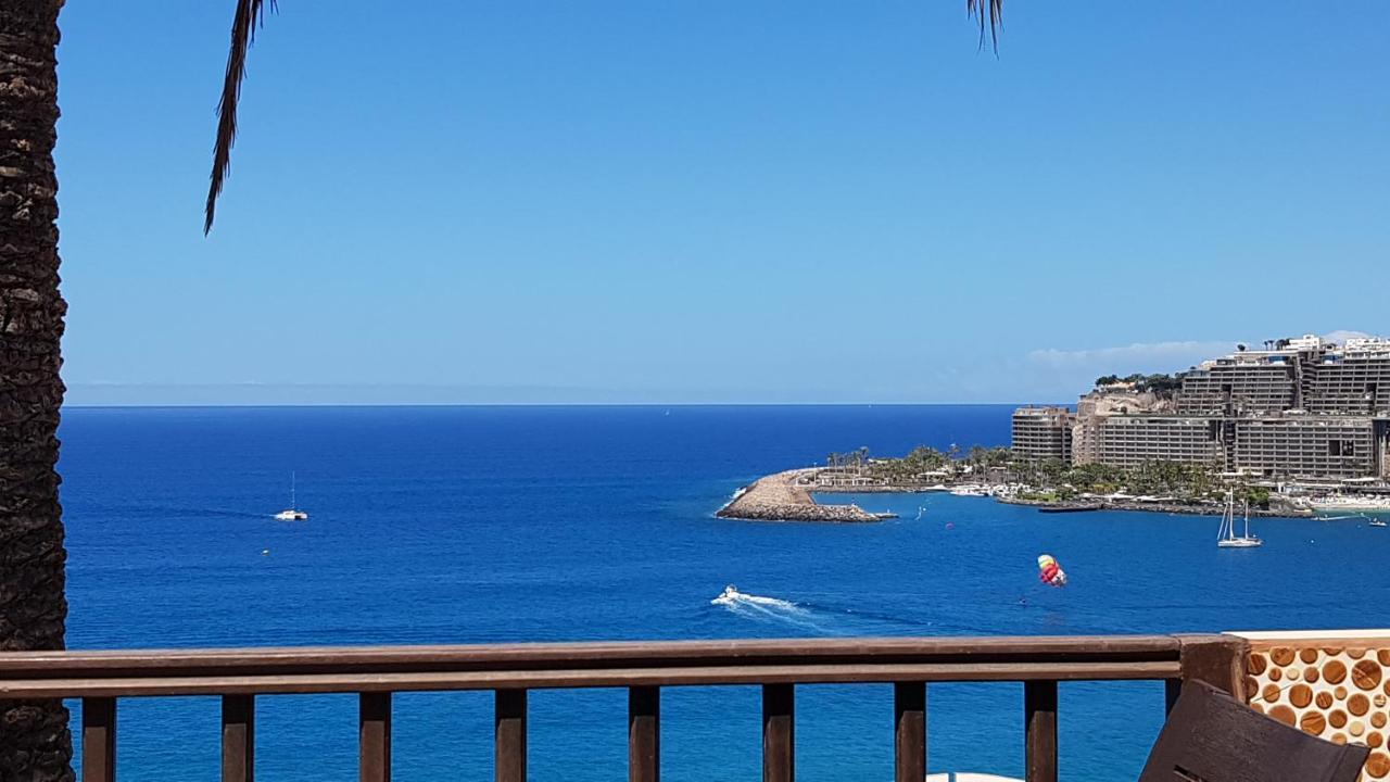 Deluxe Seaview-Sunsets !Transfe-R Inc! Pool,2Aircond,2Tv65",600Mb Dishwasher,,2 Beaches,Anfi-View Apartment Patalavaca Bagian luar foto