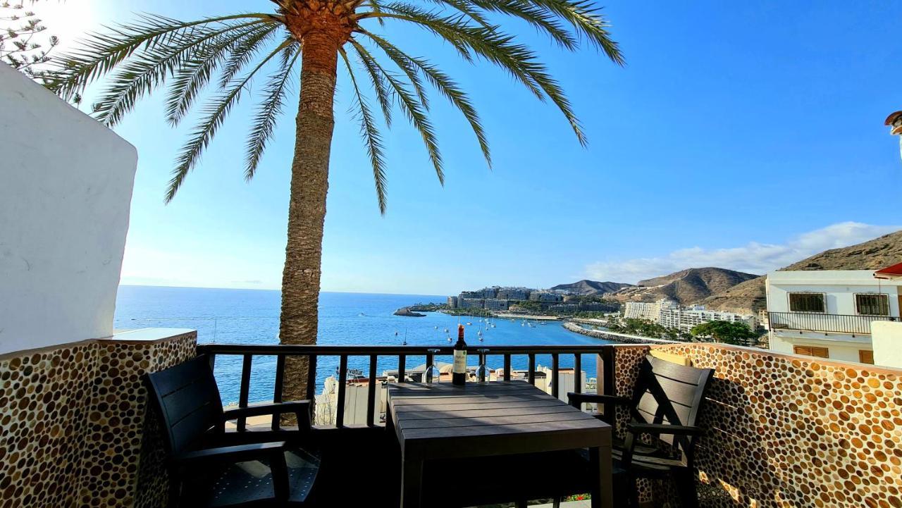 Deluxe Seaview-Sunsets !Transfe-R Inc! Pool,2Aircond,2Tv65",600Mb Dishwasher,,2 Beaches,Anfi-View Apartment Patalavaca Bagian luar foto