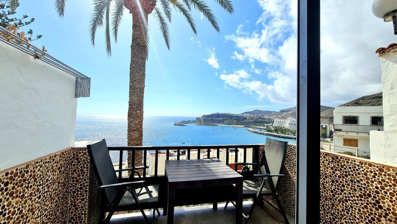 Deluxe Seaview-Sunsets !Transfe-R Inc! Pool,2Aircond,2Tv65",600Mb Dishwasher,,2 Beaches,Anfi-View Apartment Patalavaca Bagian luar foto
