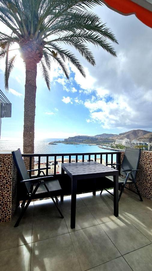 Deluxe Seaview-Sunsets !Transfe-R Inc! Pool,2Aircond,2Tv65",600Mb Dishwasher,,2 Beaches,Anfi-View Apartment Patalavaca Bagian luar foto
