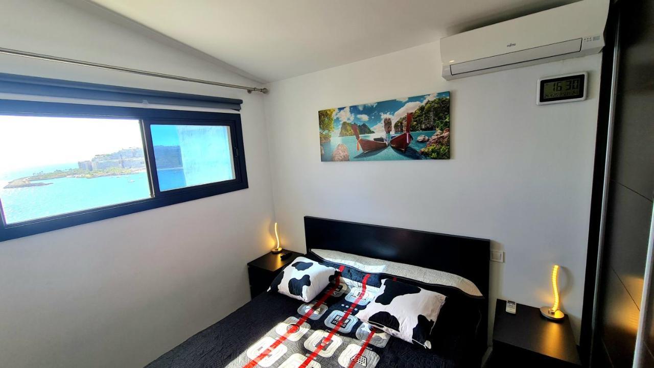 Deluxe Seaview-Sunsets !Transfe-R Inc! Pool,2Aircond,2Tv65",600Mb Dishwasher,,2 Beaches,Anfi-View Apartment Patalavaca Bagian luar foto