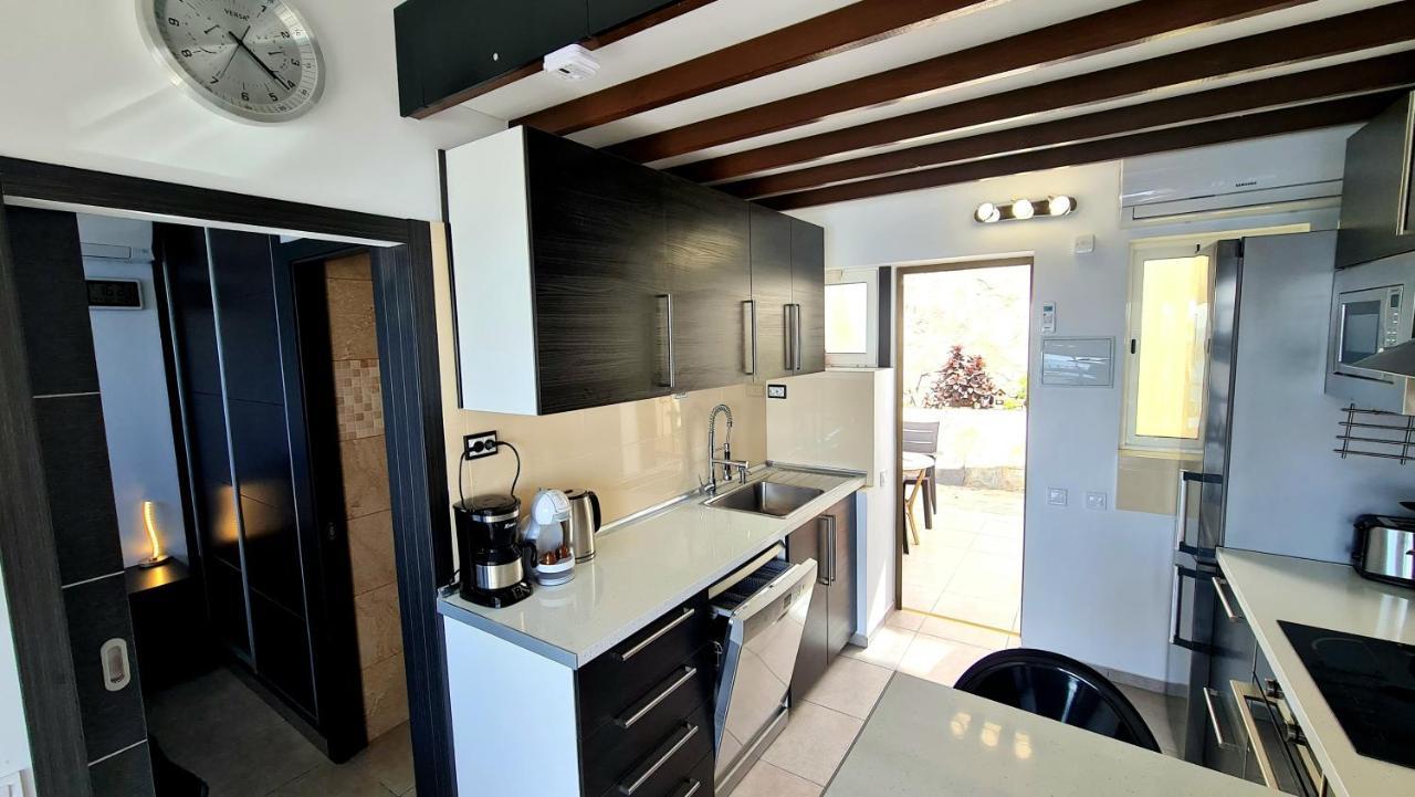 Deluxe Seaview-Sunsets !Transfe-R Inc! Pool,2Aircond,2Tv65",600Mb Dishwasher,,2 Beaches,Anfi-View Apartment Patalavaca Bagian luar foto