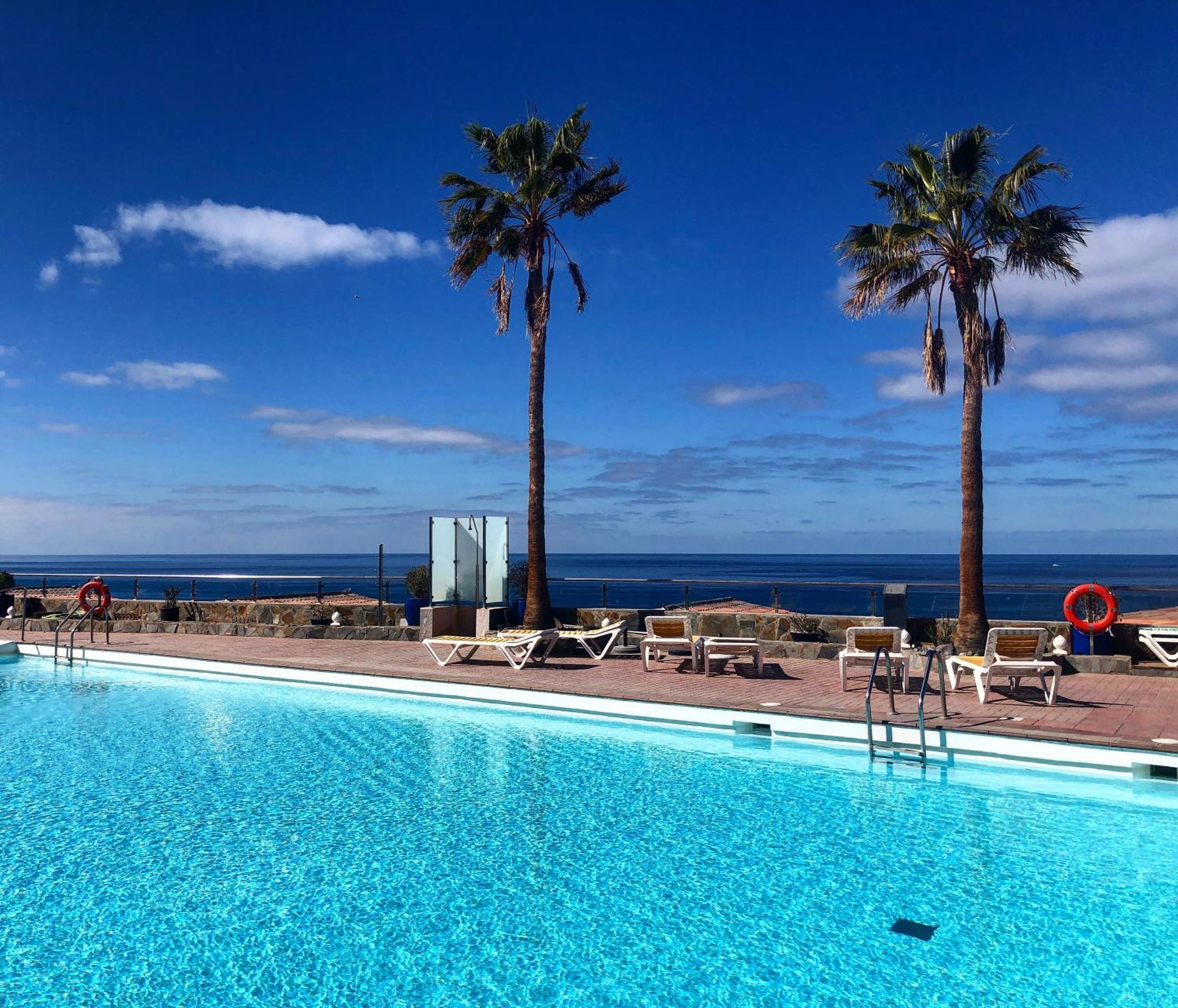 Deluxe Seaview-Sunsets !Transfe-R Inc! Pool,2Aircond,2Tv65",600Mb Dishwasher,,2 Beaches,Anfi-View Apartment Patalavaca Bagian luar foto