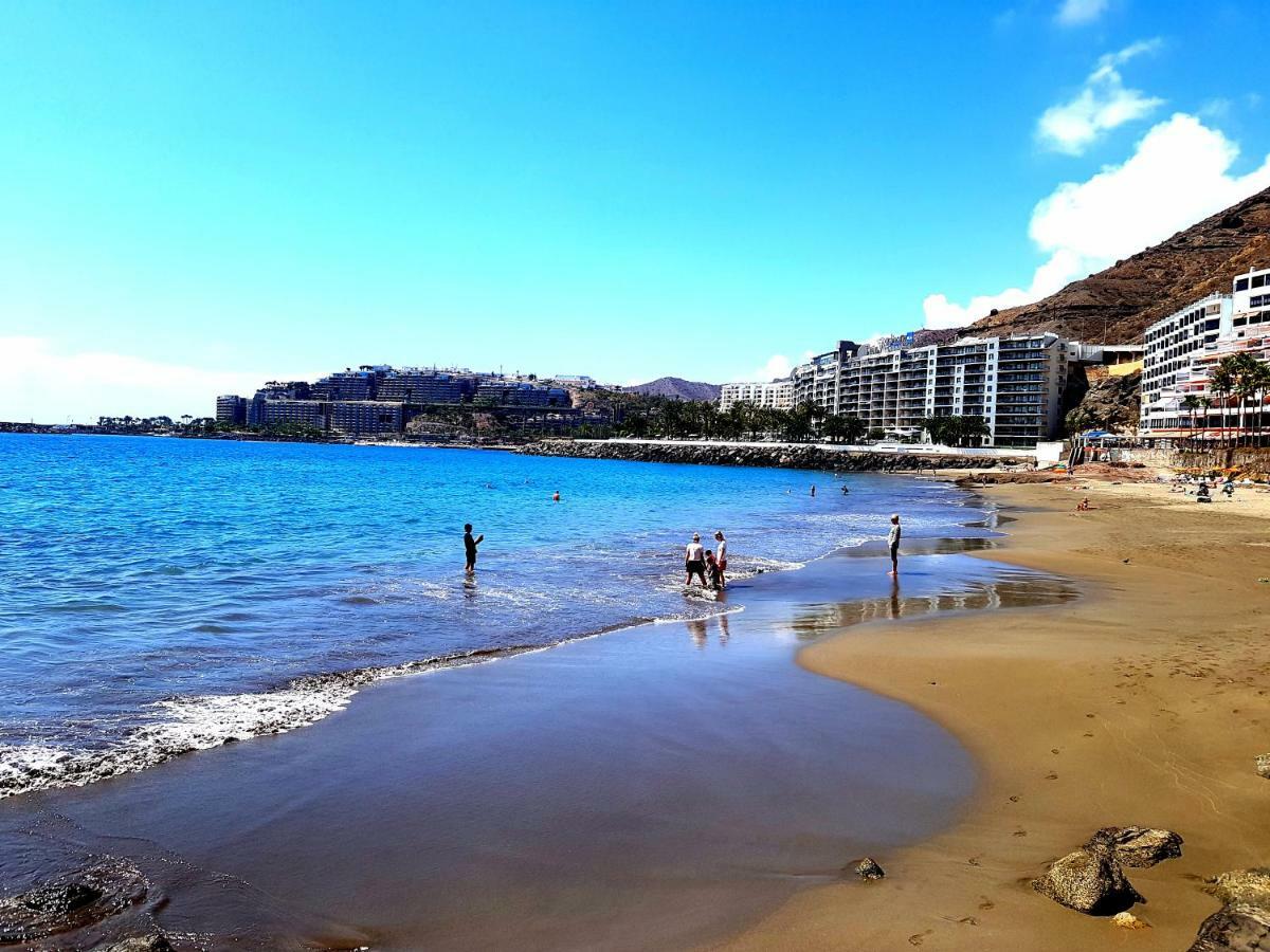Deluxe Seaview-Sunsets !Transfe-R Inc! Pool,2Aircond,2Tv65",600Mb Dishwasher,,2 Beaches,Anfi-View Apartment Patalavaca Bagian luar foto